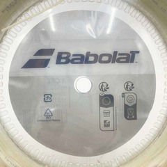 【未使用】バボラ XCEL エクセル 125 硬式 テニス ストリング ガット 200m ロール ナチュラル 243110 BABOLAT 1.25mmの画像
