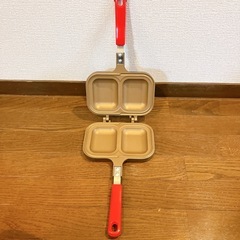 【未使用】パール金属 ツイン ホットサンドトースターの画像