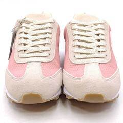 【未使用】SANGACIO サンガッチョ Wako's room イニシャルなし スニーカー 24.5cm ピンク W-SGC-2406 レディースの画像