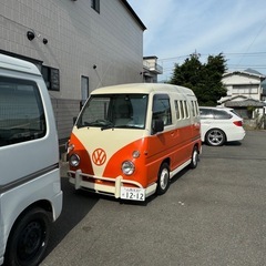 サンバー KV3（ワーゲンバス仕様／キッチンカー）90万円の画像