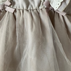 juo チュールワンピース　チュニック　100センチの画像