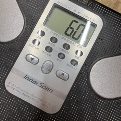 タニタ 体重計 InnerScan BC-701 体組成計 インナースキャン 動作確認済み　USEDの画像