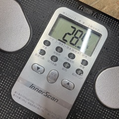 タニタ 体重計 InnerScan BC-701 体組成計 インナースキャン 動作確認済み　USEDの画像