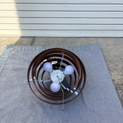 ニトリ　ペンダントライト WACCA 298P(ダークブラウン)の画像