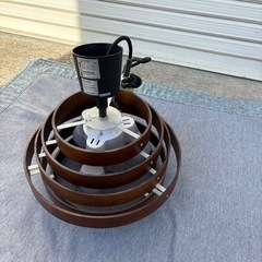 ニトリ　ペンダントライト WACCA 298P(ダークブラウン)の画像