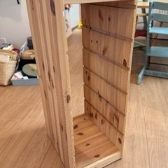 IKEA★TROFAST トロファスト フレーム ライトホワイトステインパインの画像