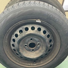 即取り付け可です！185/65R15 2021年スタッドレス ヨコハマice GUARD IG70ホンダ純正4穴ホイールセット『ゴムバルブ新品』『バランス取り済み』の画像