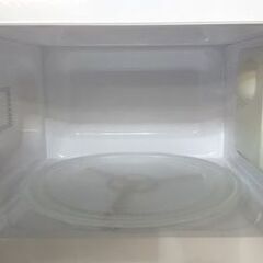 リサイクルストアスターズ鹿大店】2024年製　COMFEE' 単機能 電子レンジ 17L　ターンテーブル アイボリー CF-AM201-AYの画像