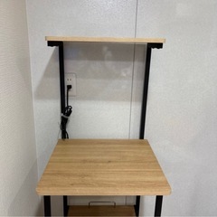 レンジラック　キャスター付きの画像