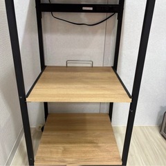 レンジラック　キャスター付きの画像