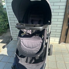 GRACOトラベルシステムベビーカー【ベビーカーのレインコート付き】の画像