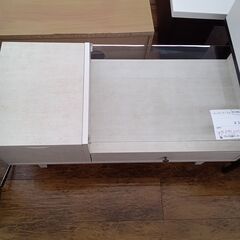 ★リユースのサカイ水戸店★  ドレッサーテーブル 木目調オフホワイト H41×D39.5×W90 クリーニング済み MT6634の画像