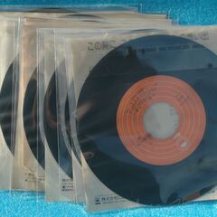 浅田美代子　中古EPレコード9枚　劣化盤の画像