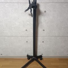 テレビスタンド 壁寄せ ハイタイプ テレビ台 液晶TVスタンド 自立型テレビスタンド 小型 移動式13-49インチ対応 耐荷重20KG VESA規格75/100/150/200 高さや角度調節可能 縦画面切り替え可能 シンプル 黒い ML1350の画像