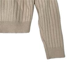 Fifth フィフス カーディガン アクリル ベージュ レディース M【古着】【中古】の画像