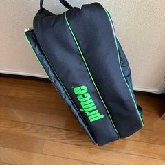 prince ラケットバッグ 黒/緑の画像