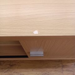 ★リユースのサカイ水戸店★  TV台 ライトブラウン H34×D37×W80 クリーニング済み MT6636の画像