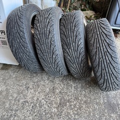 マルチアルミホイール　タイヤ155/55/14 NS-2の画像