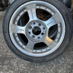 マルチアルミホイール　タイヤ155/55/14 NS-2の画像