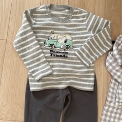 キッズ　120 パジャマ　まとめうり　無印良品の画像