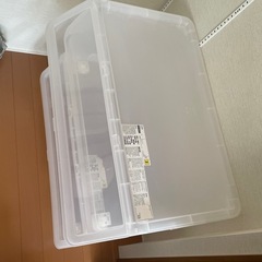 IKEA衣装ケース2個の画像