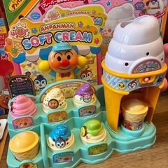 アンパンマンおしゃべりすいはんき、ソフトクリームやさんの画像