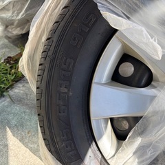 タイヤホイールセット美品 バリ溝の画像