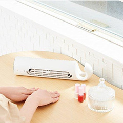 ★▲新品 ドウシシャ ピエリア 3WAY フックタワーファン　卓上扇風機　 FTT-302U-WH　 ホワイト 　縦置き　横置き　引っ掛ける uの画像