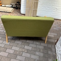 ニトリのソファ　2人掛けの画像