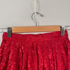 ELLEN-D KOLLECTION ELLEN-D KOLLECTION フローラル スカート ポリエステル レッド レディース【古着】【中古】の画像