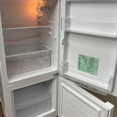 ✨2025年製・ほぼ未使用✨  洗濯機5.5kg & 冷蔵庫117Lセット 🚚 配達設置可能・安心1年保証付きの画像