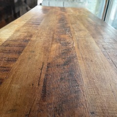 現地引き取り限定キャスター付き　アイアンカウンターの画像