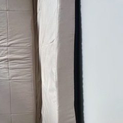 ソファーベッド（ミルクアイボリー）／半年使用  の画像