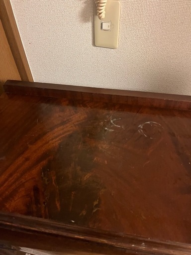 交渉中アンティークキュリオケース
