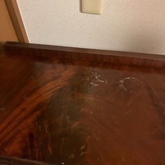 交渉中アンティークキュリオケースの画像