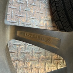 バリ溝！！BMW 3シリーズ　ブリヂストン　スタッドレス　4本セット　225/50R17の画像