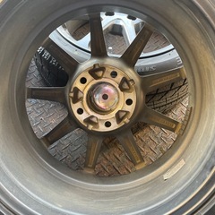 バリ溝！！BMW 3シリーズ　ブリヂストン　スタッドレス　4本セット　225/50R17の画像