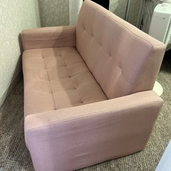 2人かけソファー　ローソファの画像