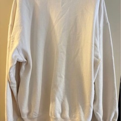 Brandy melvileスウェットオーバーサイズクリーム ポケット付き裏起毛の画像