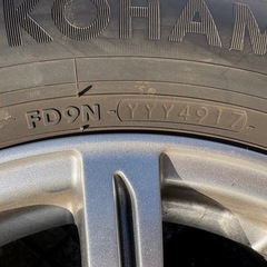 プリウス外し　スタッドレスアルミ4本セットの画像