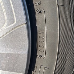 プリウス純正アルミ　4本スタッドレスセットの画像