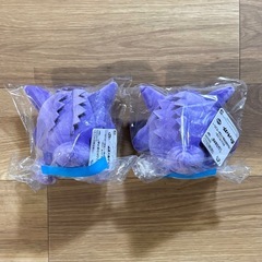 ポケットモンスター  ポケモン いろんなおかおぬいぐるみ ゲンガー 2個セットの画像