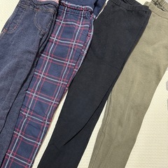 【あげます】冬物 子供服　ダウンジャケット アウター ズボン パンツ 90 100男の子 女の子の画像