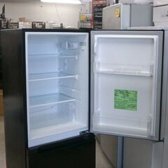 2ドア冷蔵庫 133L 2024年製 アイリスオーヤマ IRSD-13A-B 100Lクラス ブラック☆ 札幌市 北区 屯田 の画像