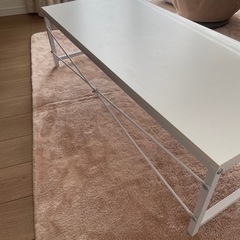 【美品】長机 ホワイトの画像