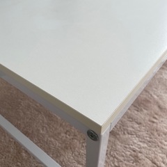 【美品】長机 ホワイトの画像