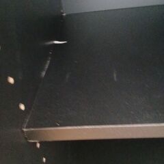 ★リユースのサカイ水戸店★  収納棚 ブラック H89.5×D43×W59 クリーニング済み MT6640の画像