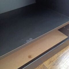 ★リユースのサカイ水戸店★  収納棚 ブラック H89.5×D43×W59 クリーニング済み MT6640の画像