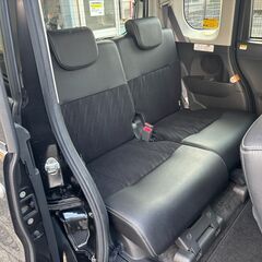 【総額コミコミ】広島発プライムゲート27年タントカスタム　トップエディションSAⅡ　☆即日納車OK☆　車検令和8年11月18日　ワンオーナー　純正ナビ　バックカメラ　フルセグテレビ　ステアリングリモコン　ETC　スマートアシストⅡ　ETC　左パワースライドドア　LEDヘッドランプ　フォグライト　ハーフレザーシート　純正14インチアルミホイール　スマートキー　タイミングチェーン　修復歴無し　ディーラー系オートオークション仕入　軽自動車　格安の画像