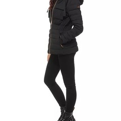 ムースナックルズ　MOOSE KNUCKLES ダウンジャケット　黒色　Lサイズの画像